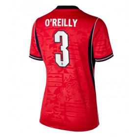 Dámské fotbalový oblečení Anglie Nico O'Reilly #3 Venkovní košile MS 2026 Krátkým Rukávem